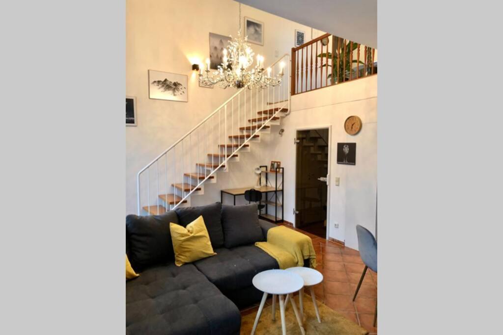 Apartment Zum Goldenen Loewen Inkl. Parkplatz & Wlan Erfurt Exterior foto